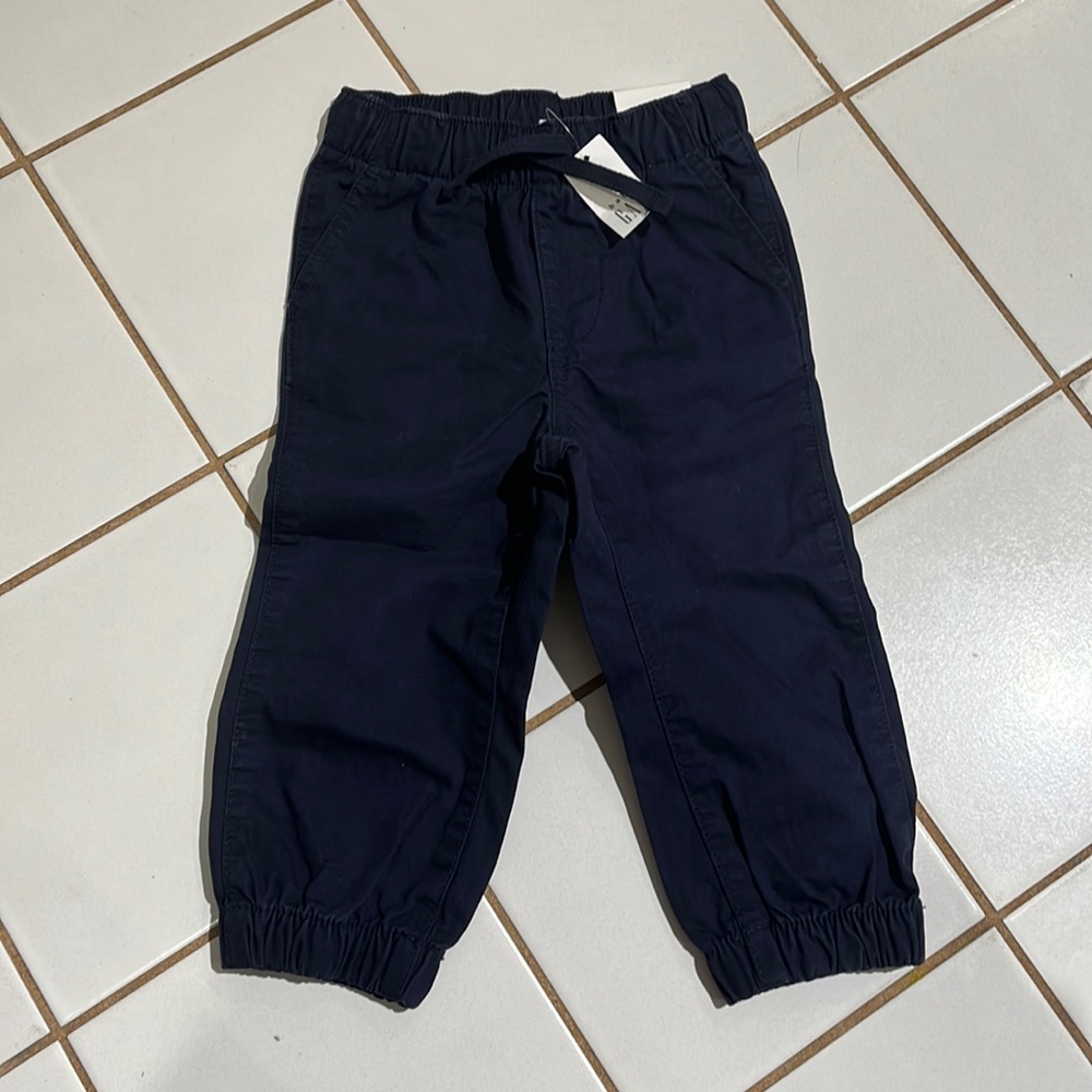 Navy jogger pants